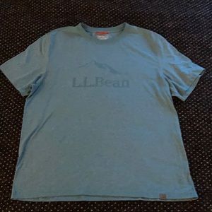 Mens Large LL Bean Short Sleeve Shirt